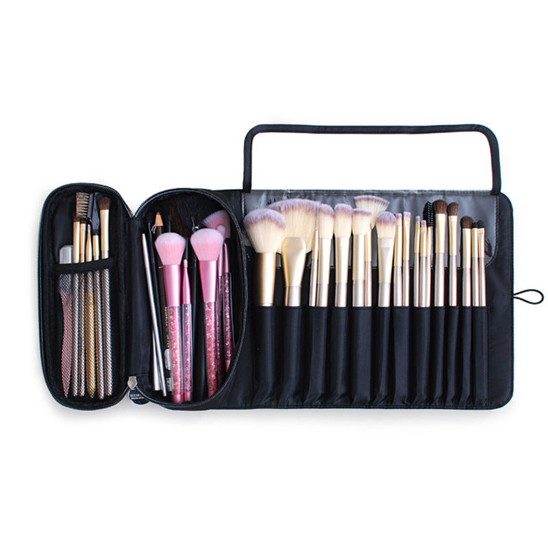 Cosmetic Bag Makeup Brush Bag Storage Bag Multifunctional Folding Professional Beauty Makeup Kit