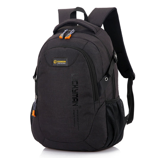 New Fashion Men's Backpack Bag Male Polyester Laptop Backpack Computer Bags high school student college students bag male