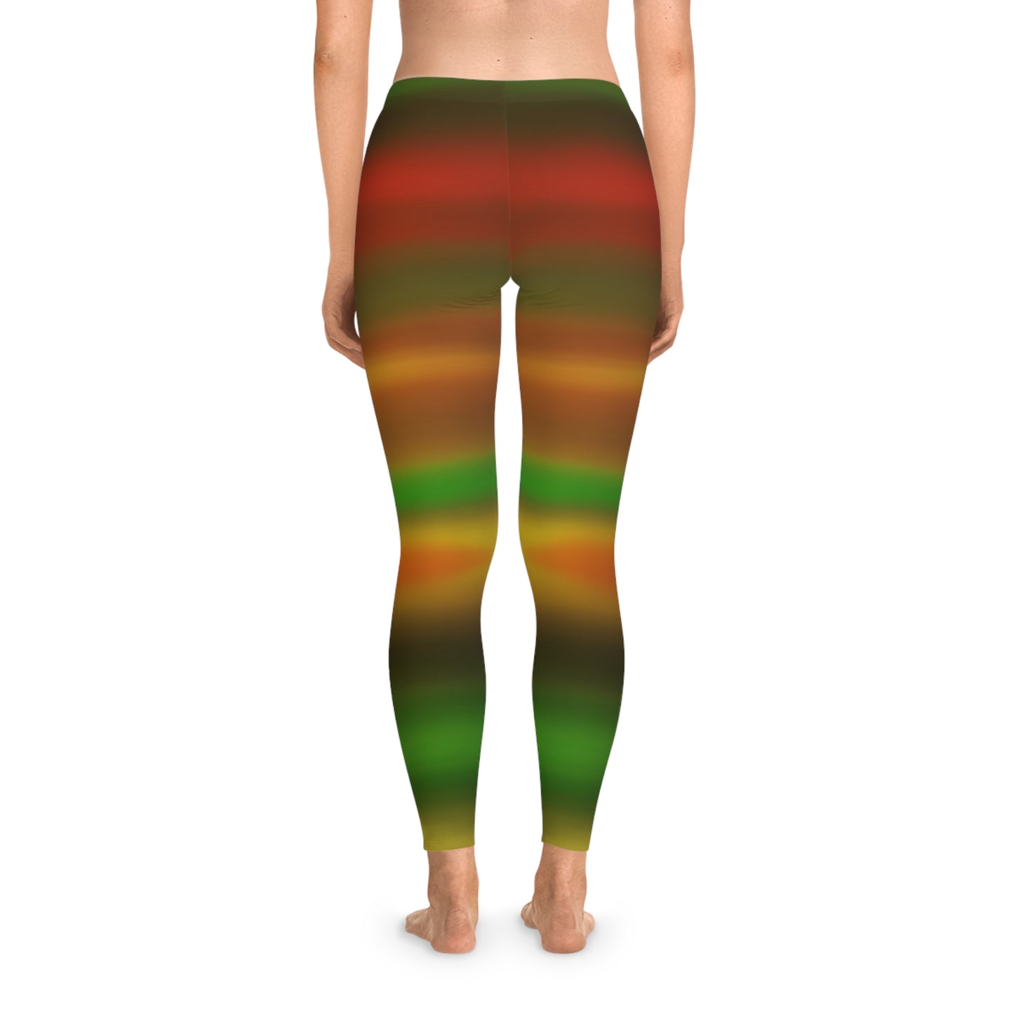 Smug colors Stretchy Leggings (AOP)