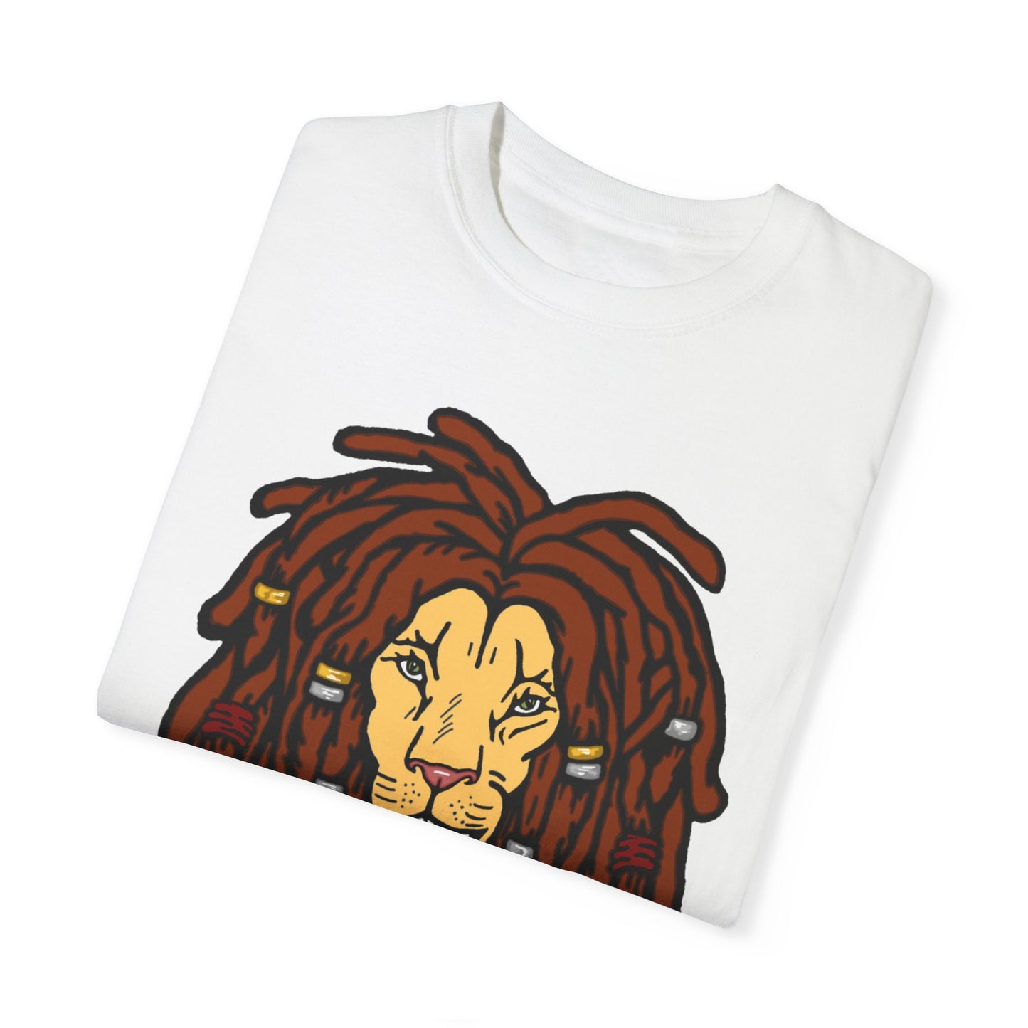 Beaded Lion Unisex Garment-Dyed T-shirt