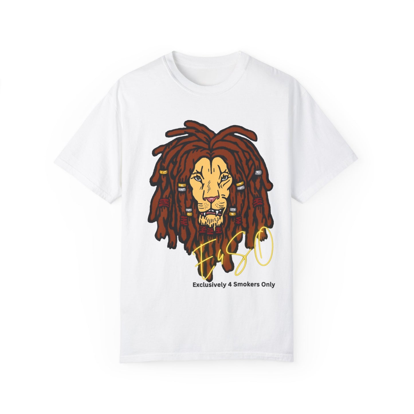 Beaded Lion Unisex Garment-Dyed T-shirt