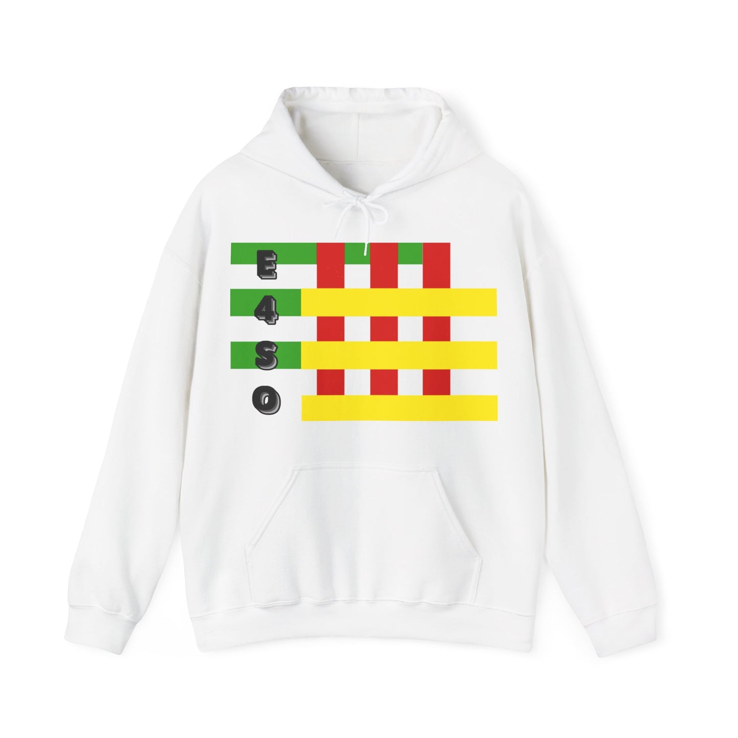 Cross stripes Unisex Heavy Blend Hoodie™ Sweatshirt