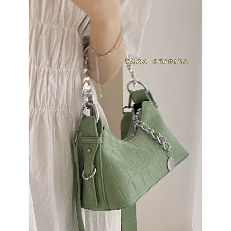 Women's Ins Bag Special-Interest Design Alligator Print Handbag