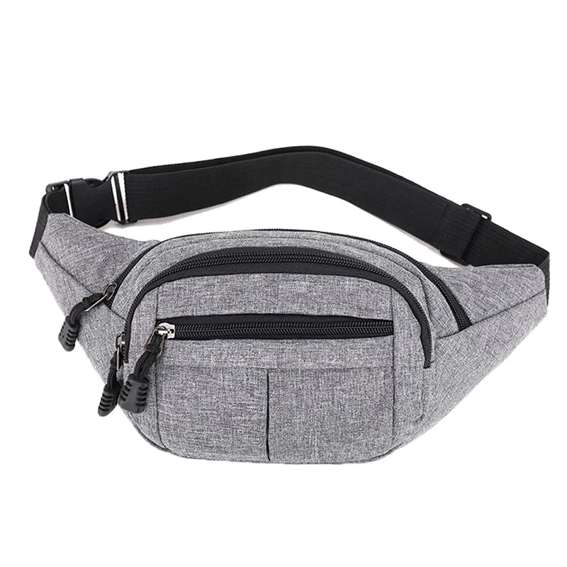 Men's Waist Pack Nylon Sport Fanny Bags Boy Drop Leg Bags Hip Bum Belt Bag Travel Riding Motorcycle Crossbody Purse Pouch