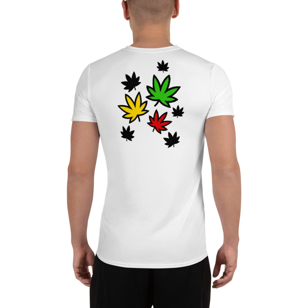 420 Print Mens Athletic T-shirt