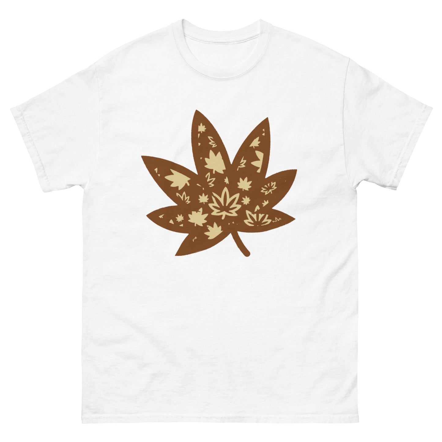 Rust Gold and Gold Leaf Men's classic tee