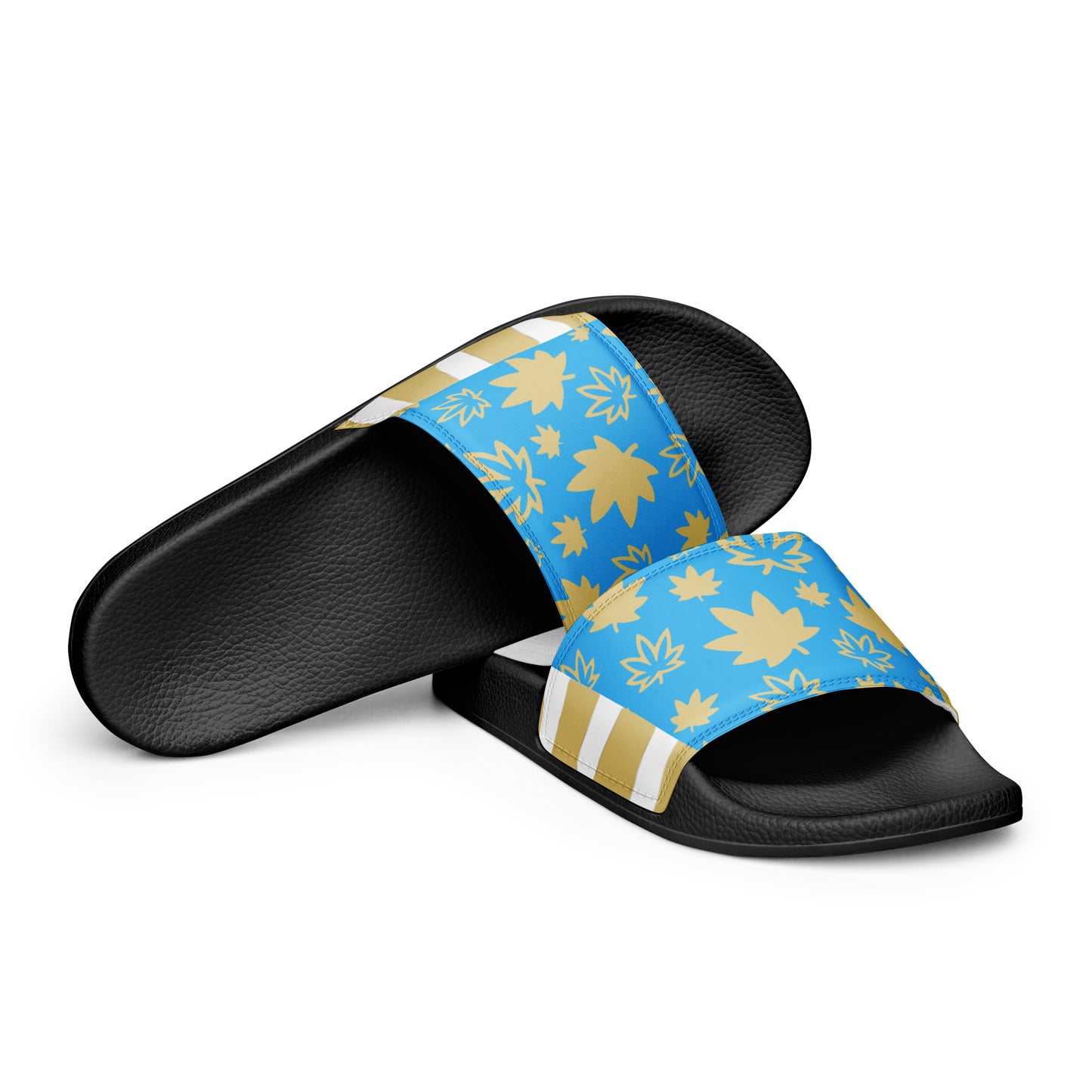 Men’s Gold Leaf slides