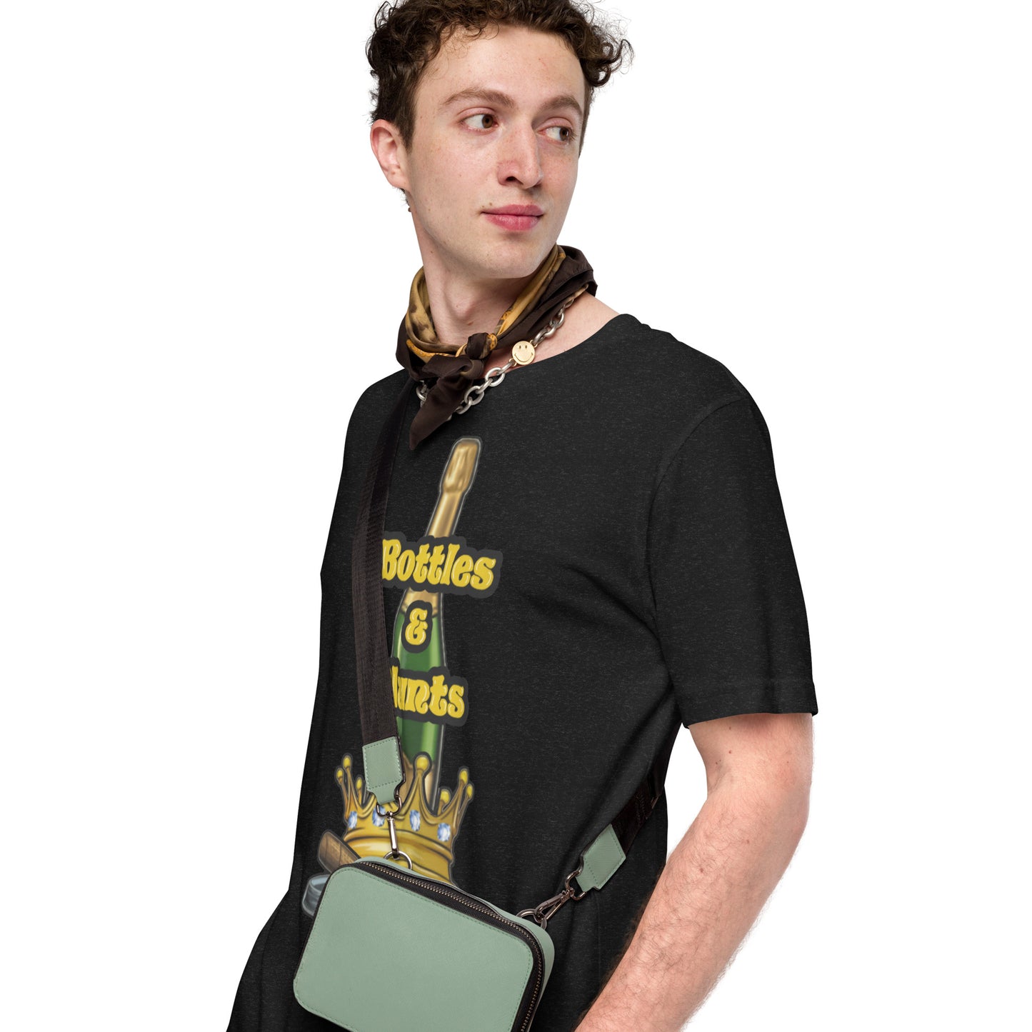 Bottles, Blunts & Crown Unisex T-shirt