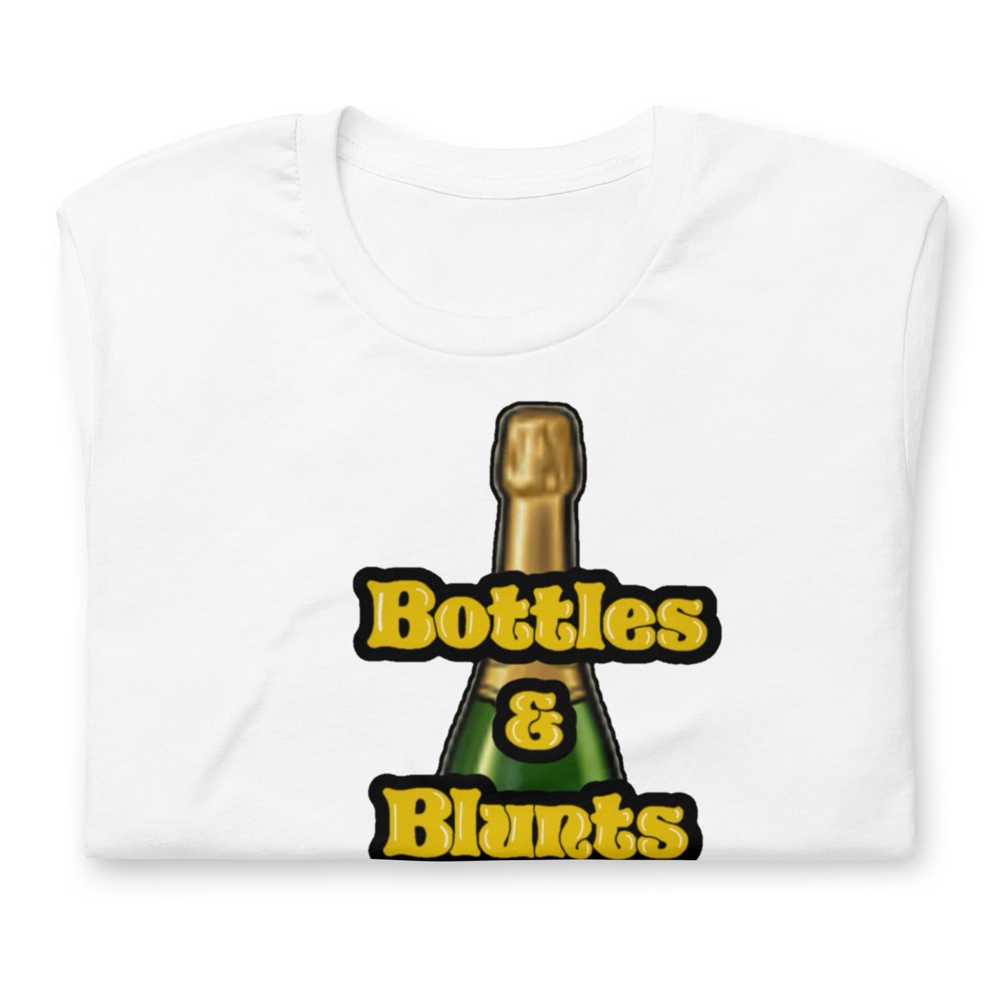 Bottles, Blunts & Crown Unisex T-shirt