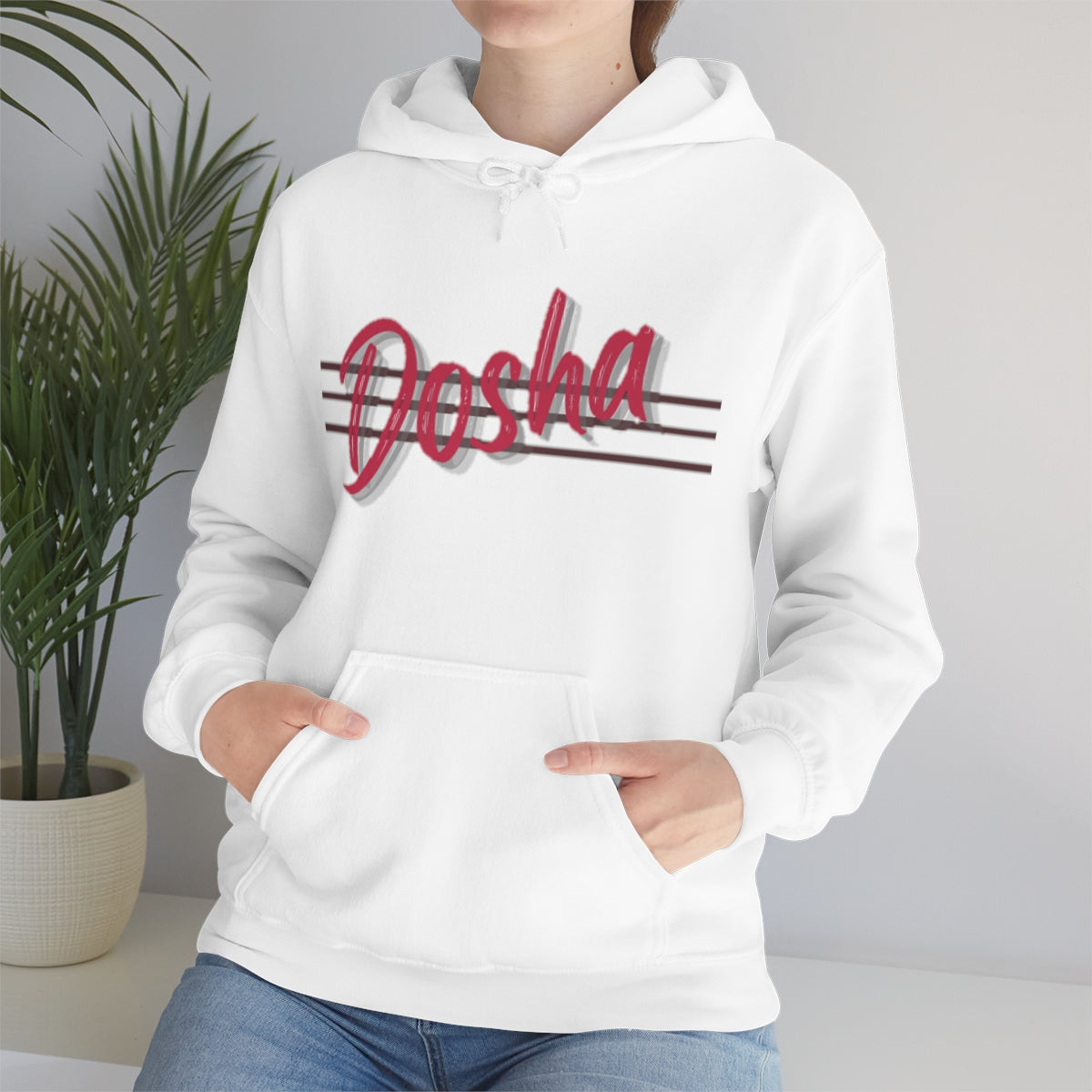 Dosha Stripes Unisex Heavy Blend™ Hooded Sweatshirt