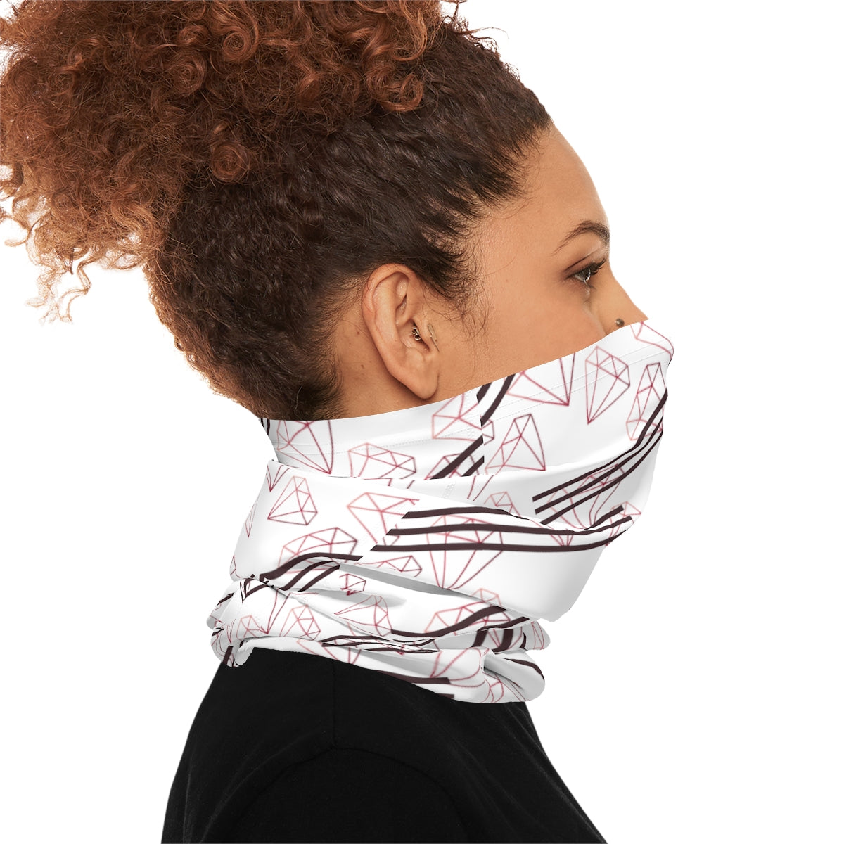 Diamond and stripes Midweight Neck Gaiter