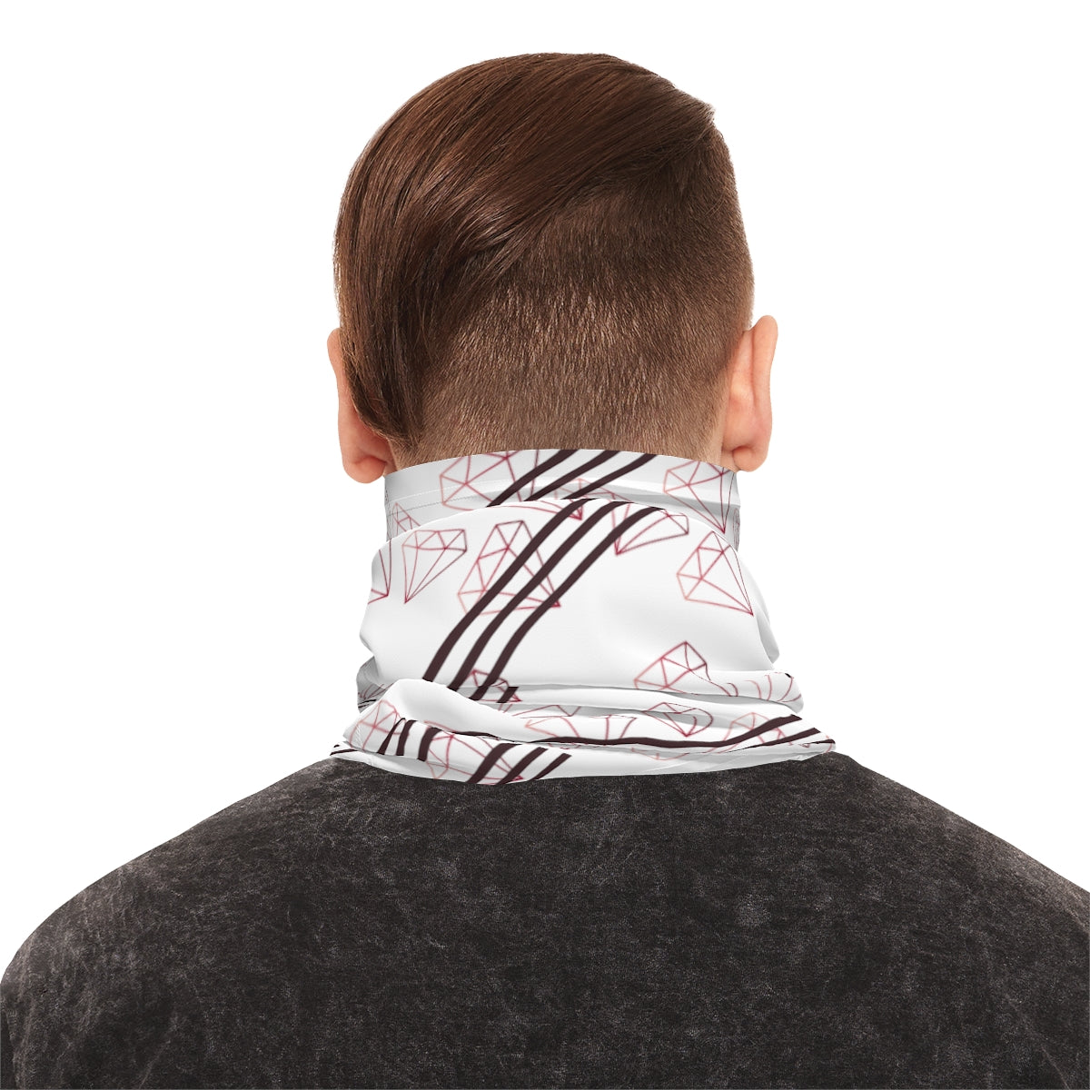 Diamond and stripes Midweight Neck Gaiter