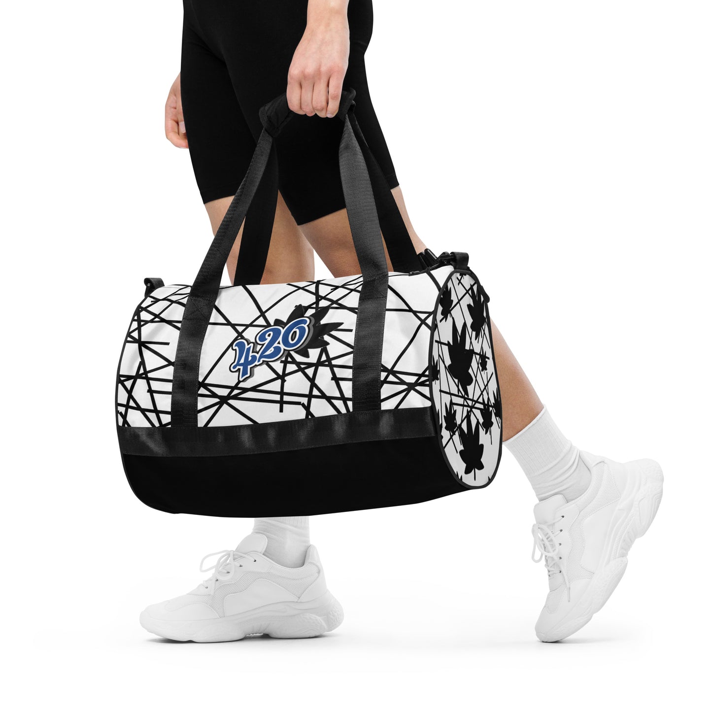 All-over print 420 gym bag