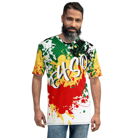 E4SO Total Splash Print Men's T-shirt