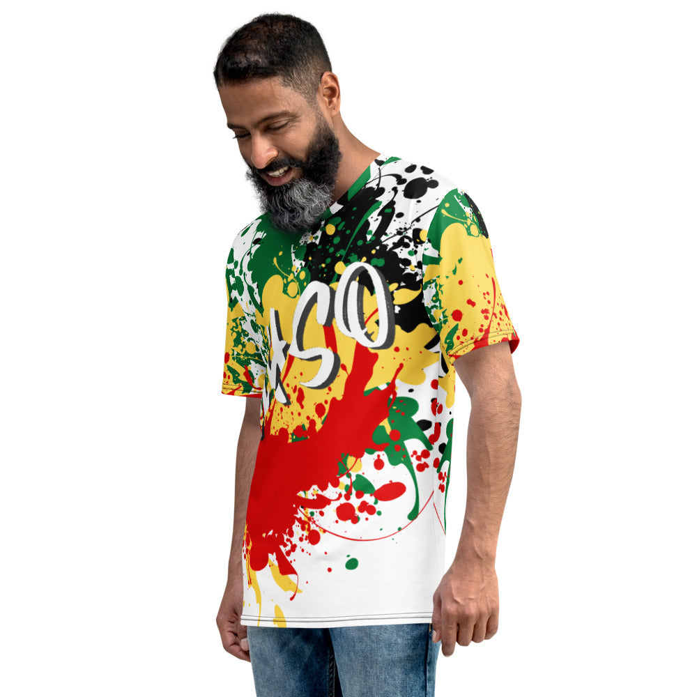 E4SO Total Splash Print Men's T-shirt