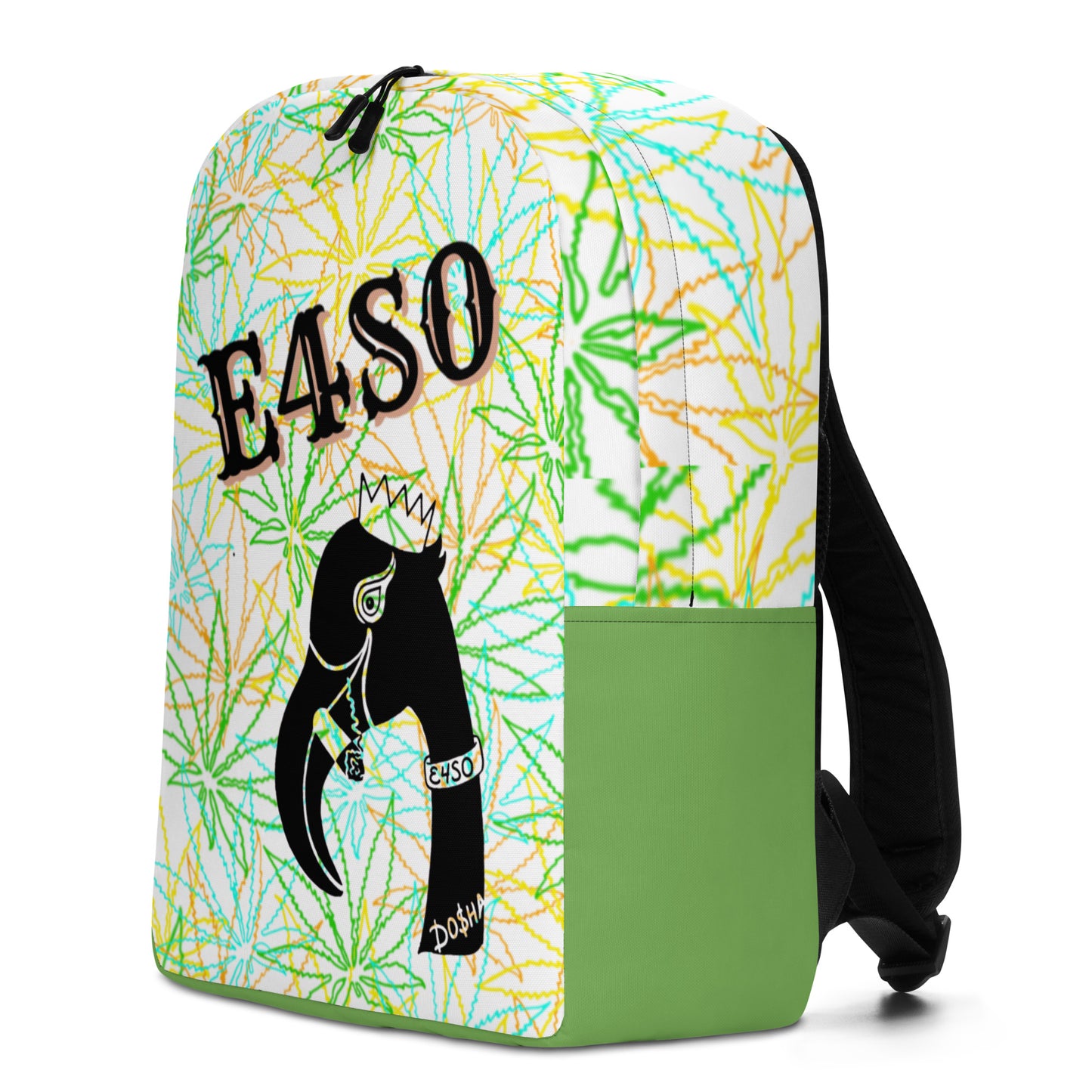 Minimalist Yellow Leaf E4SO Backpack