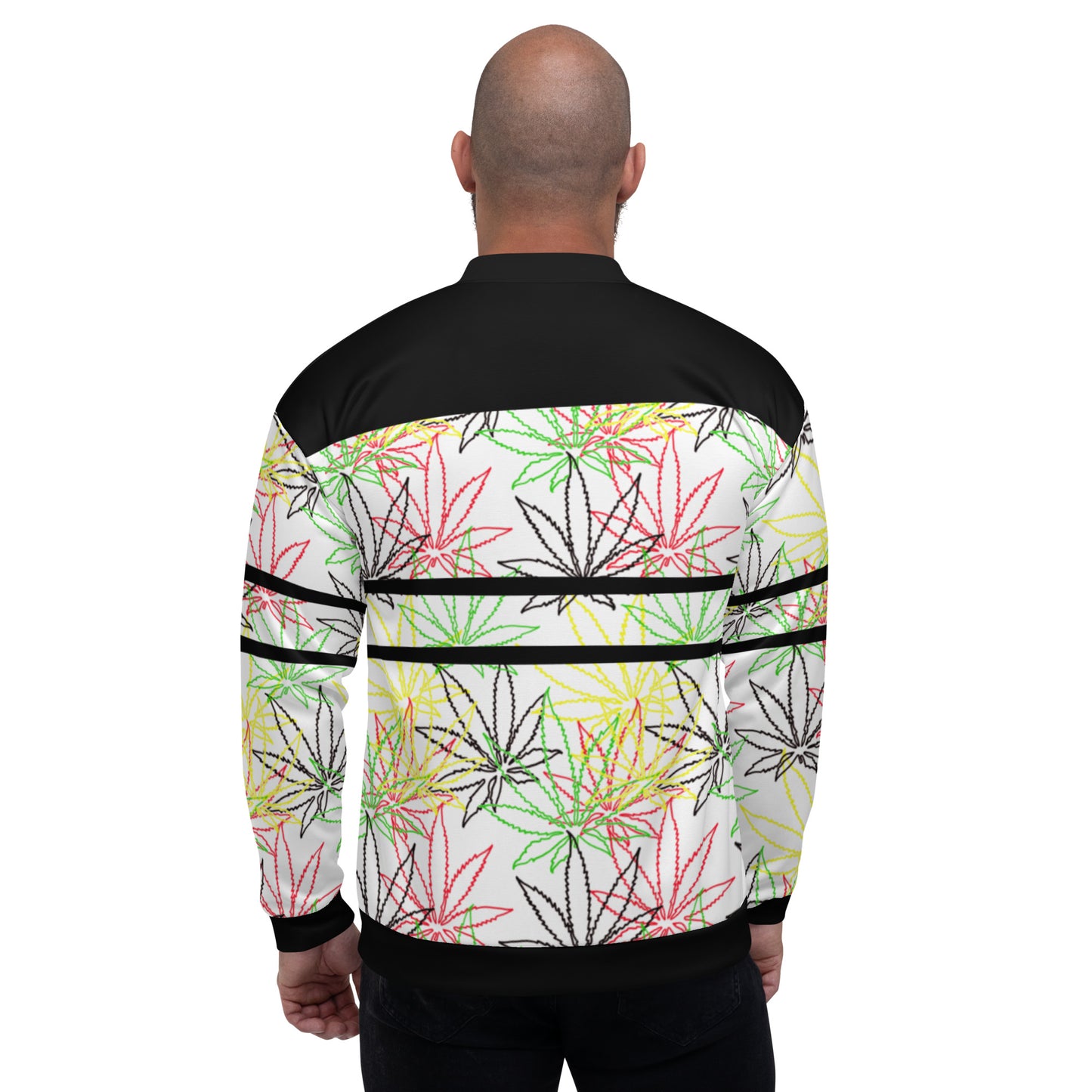 Ras Leaf E4SO Unisex Bomber Jacket