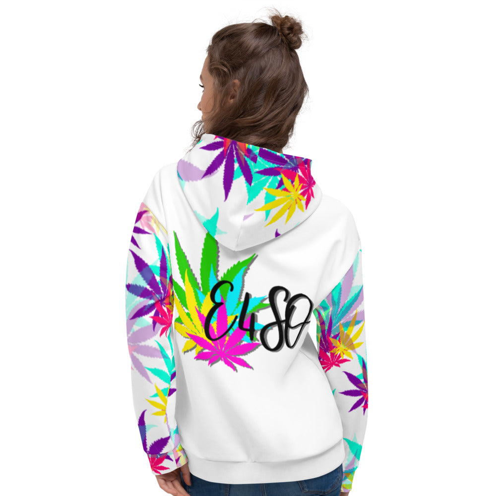 Unisex Vibrate Leaf E4SO Hoodie