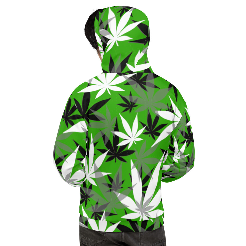 Green Background E4SO Hoodie