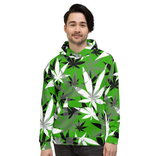 Green Background E4SO Hoodie