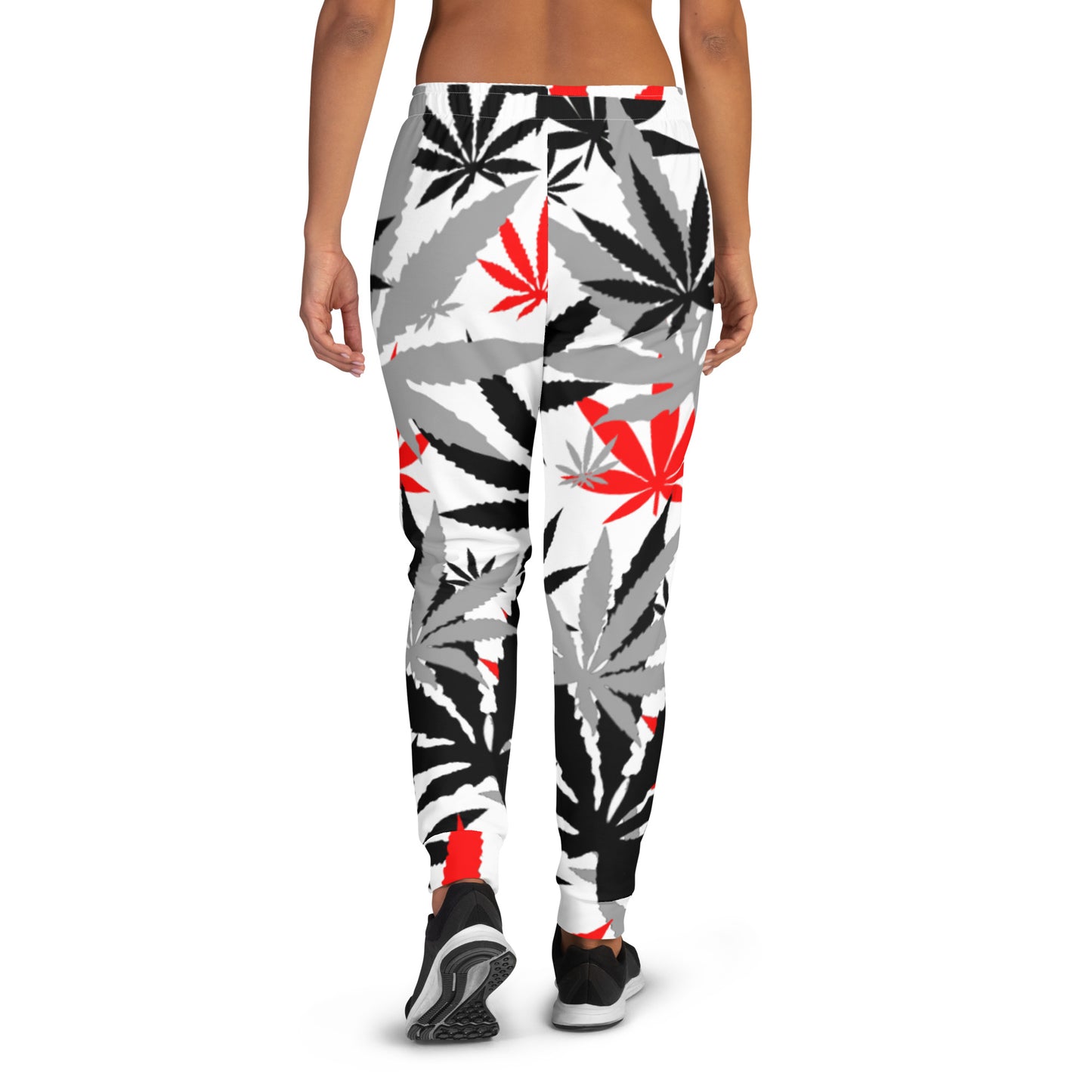 Women's Red Leaf Joggers