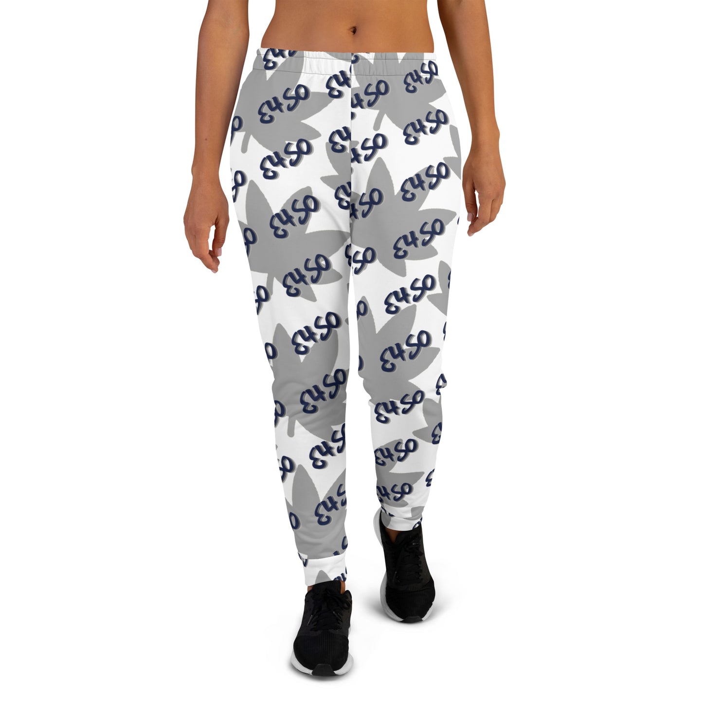 Women's jumbo leaf E4SO print Joggers