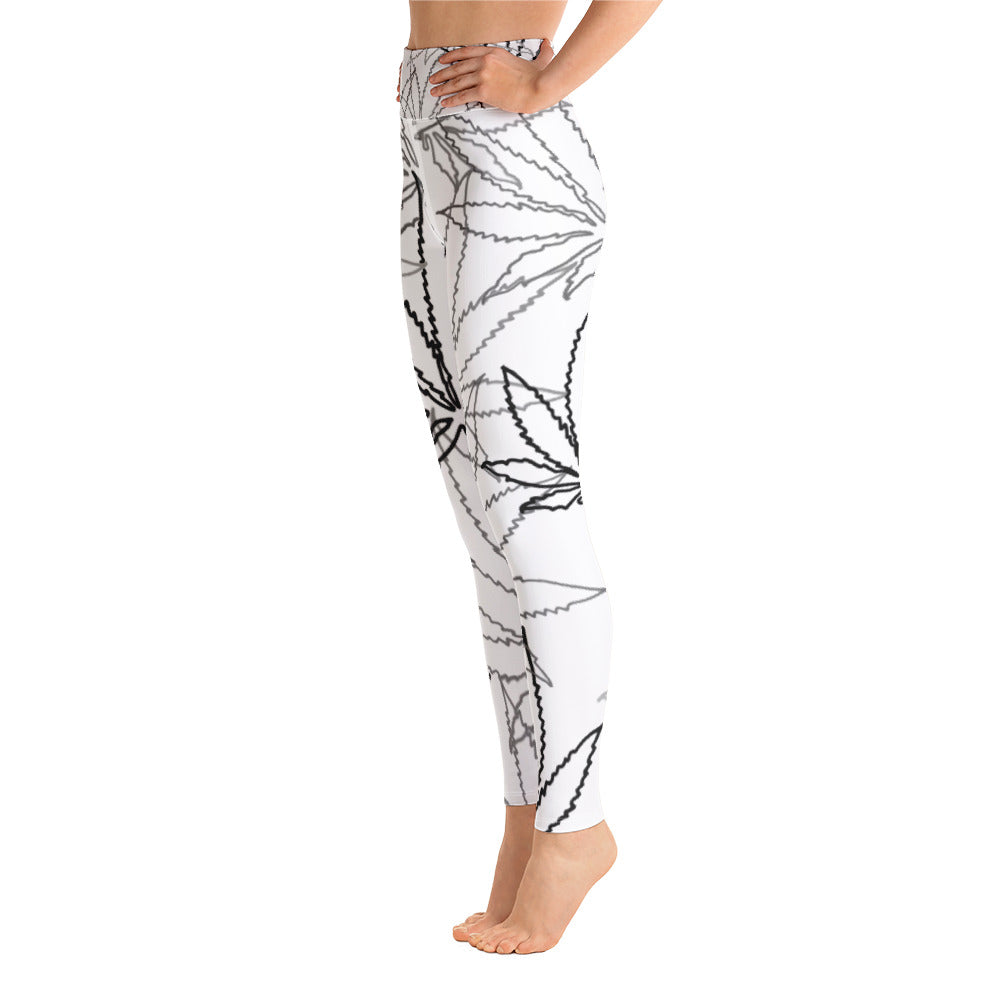 Yoga Silver Leaf E4SO Leggings