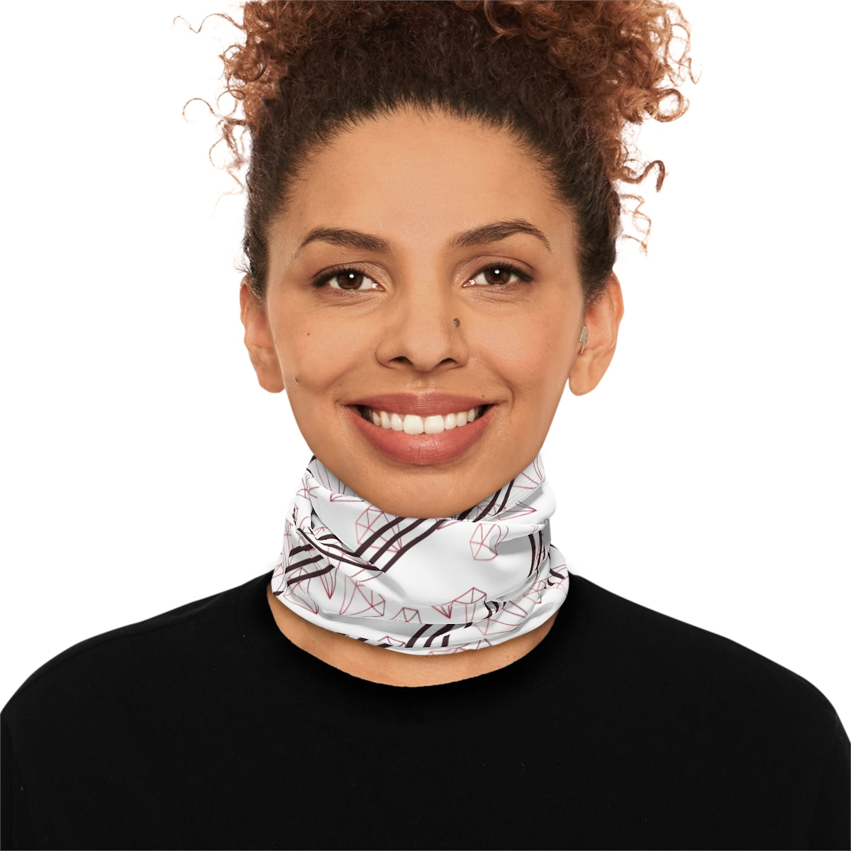 Diamond and stripes Midweight Neck Gaiter