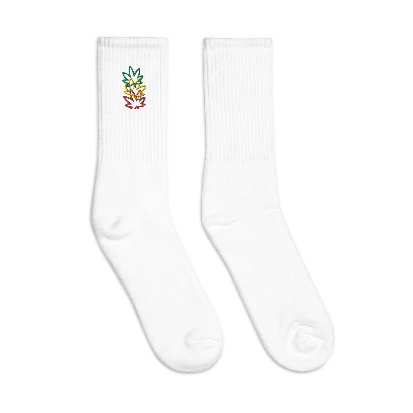 Ras Color Embroidered socks