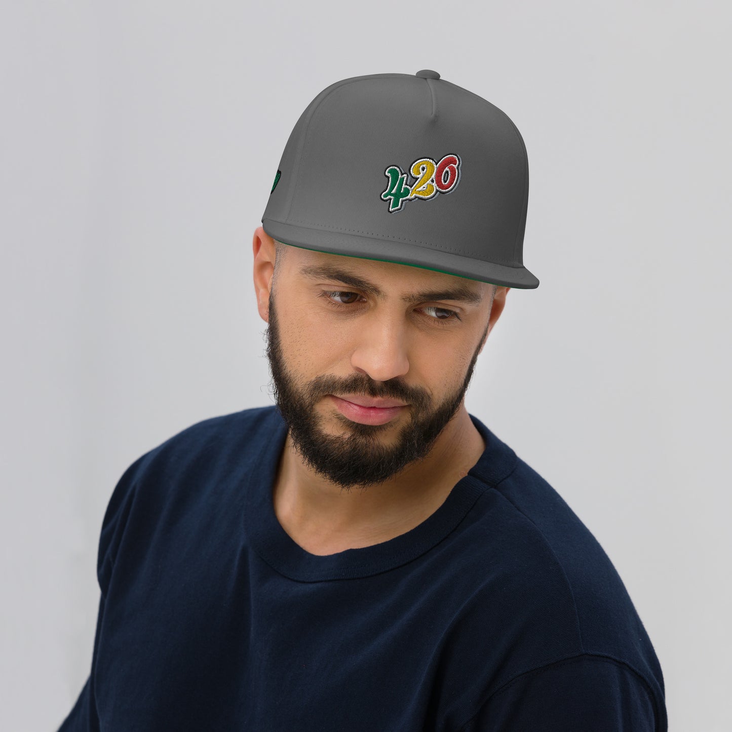 420 Flat Bill Cap