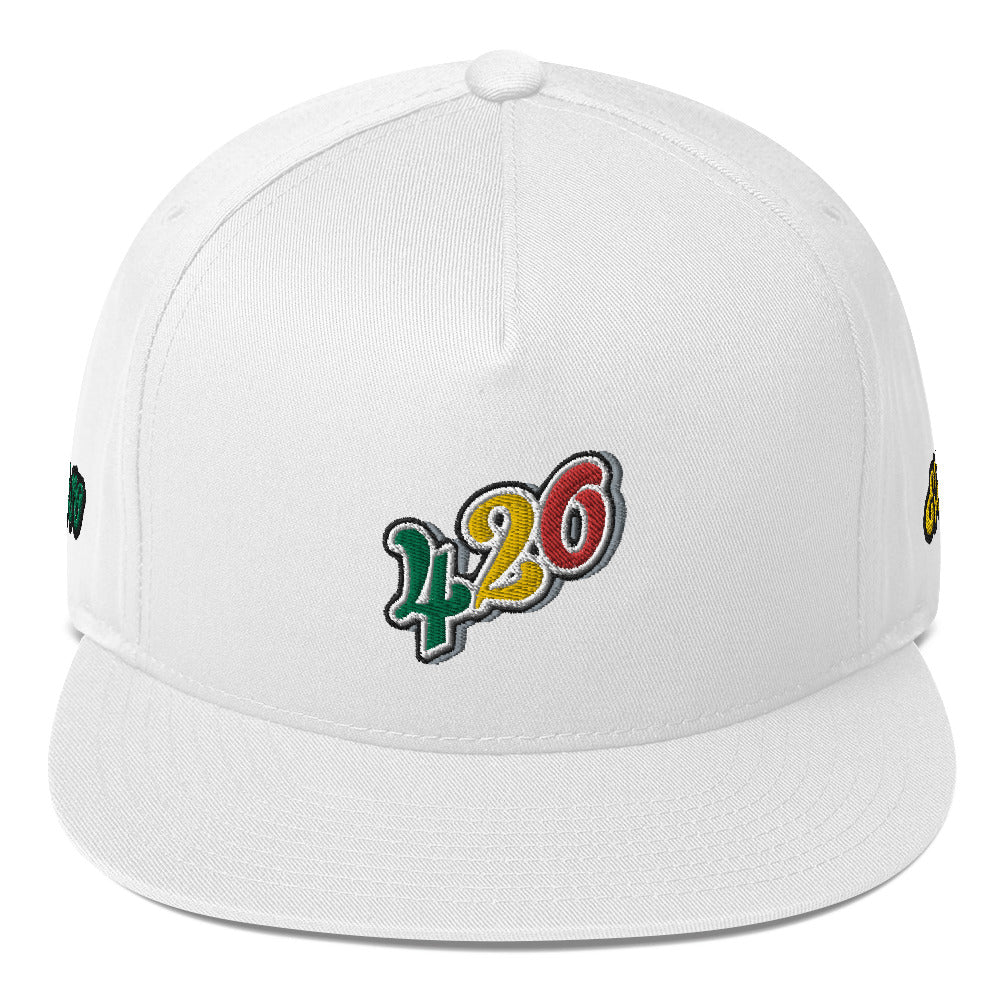 420 Flat Bill Cap