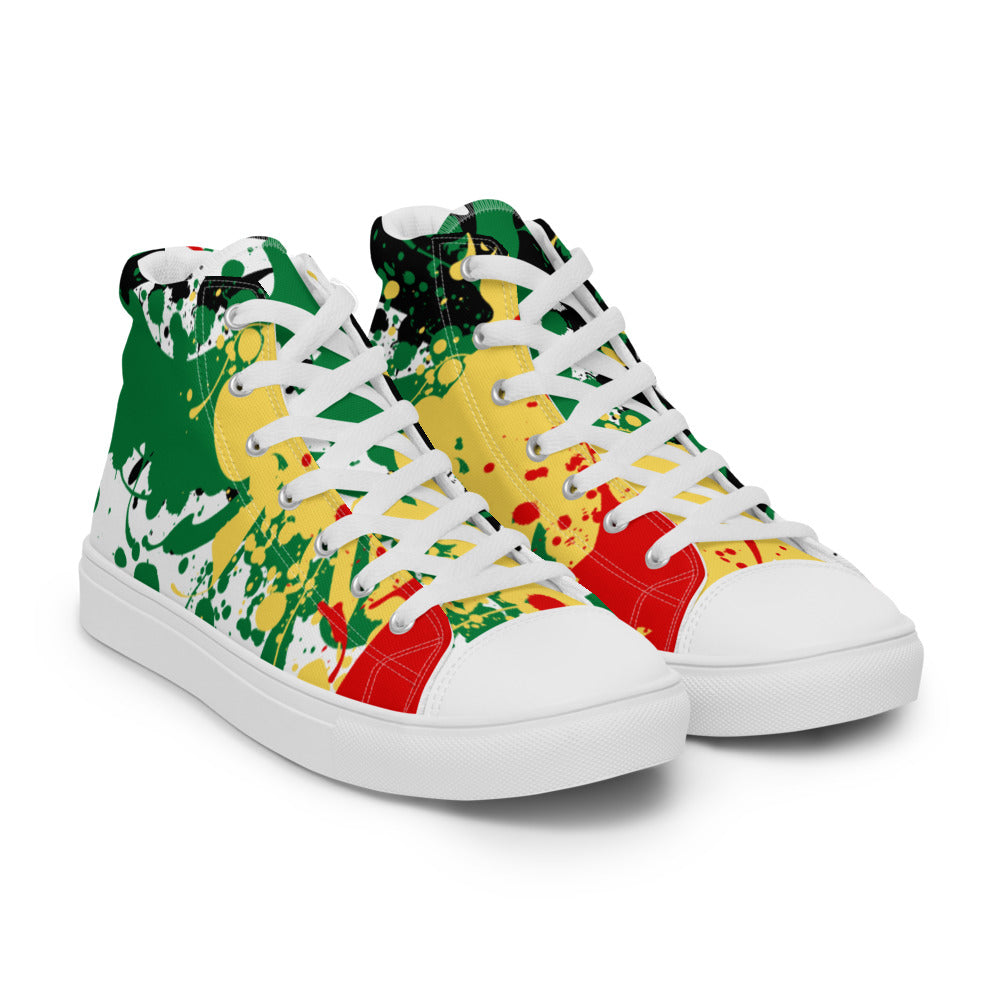 E4SO Splash Men’s high top canvas shoes