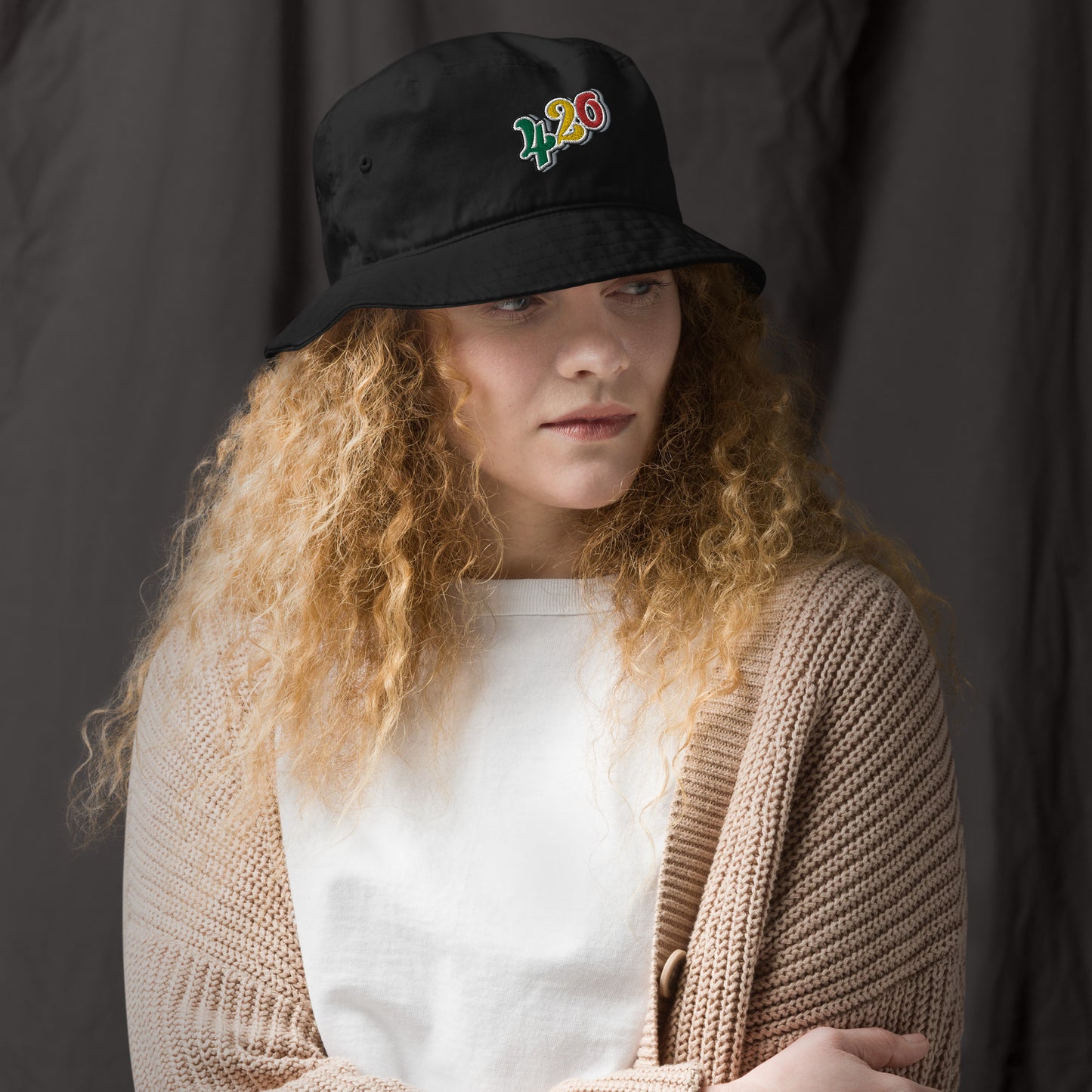 420 Organic bucket hat