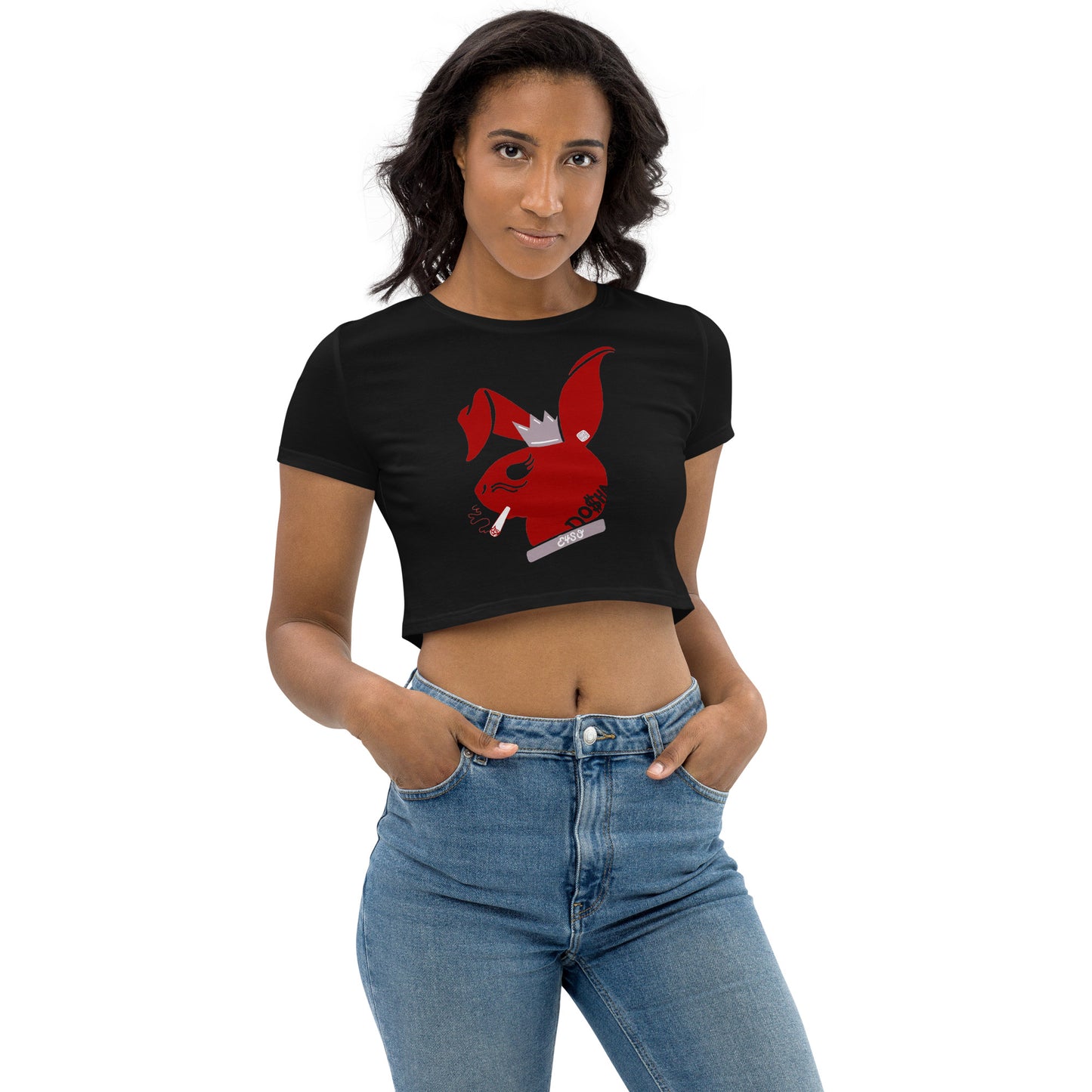 Buzz Rabbit Organic Crop Top