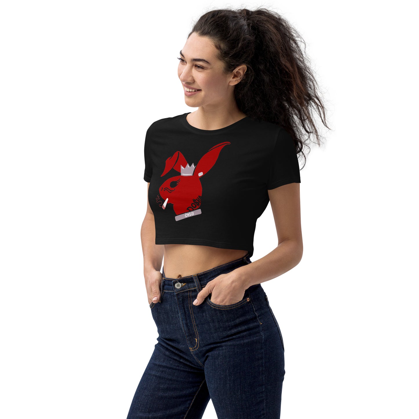 Buzz Rabbit Organic Crop Top