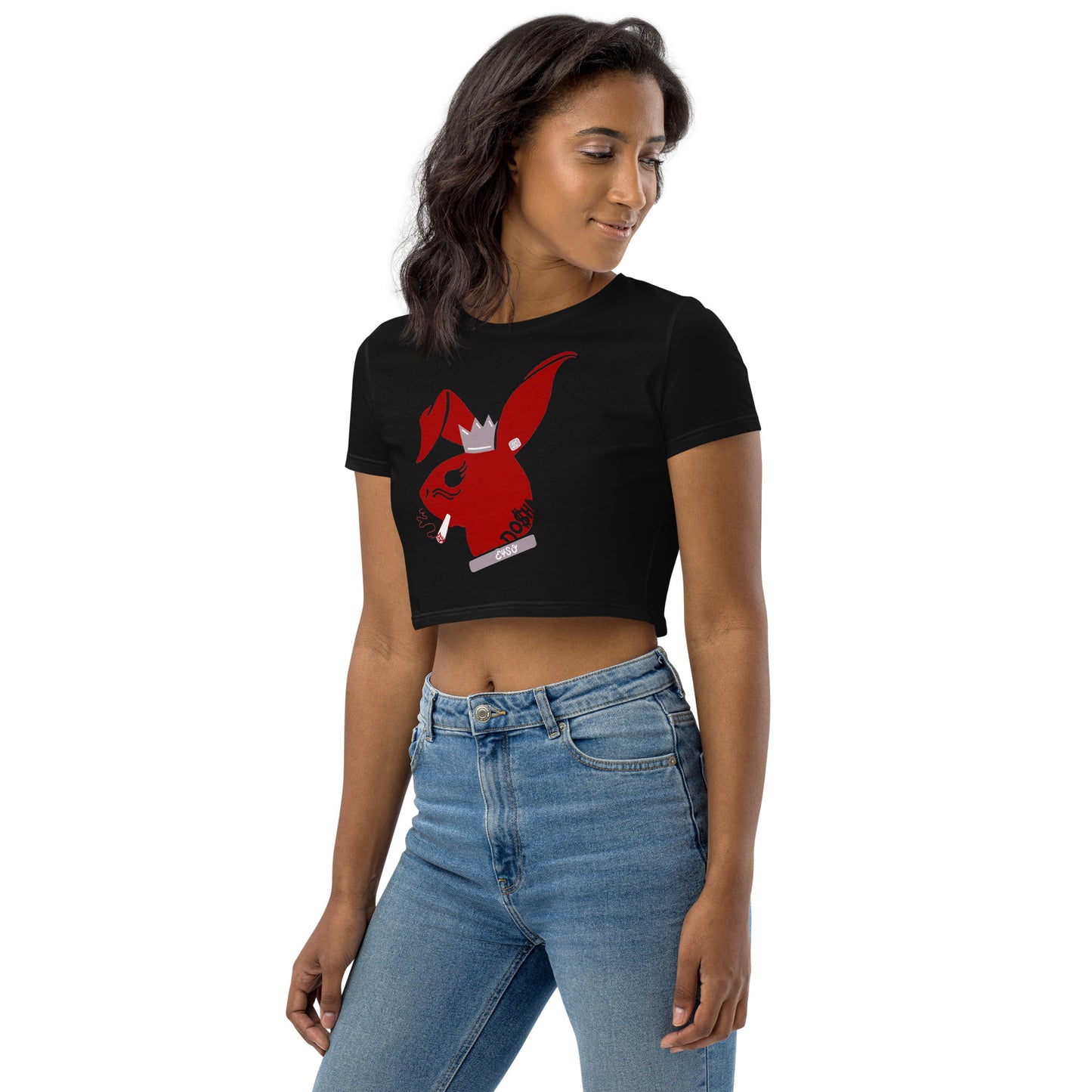 Buzz Rabbit Organic Crop Top