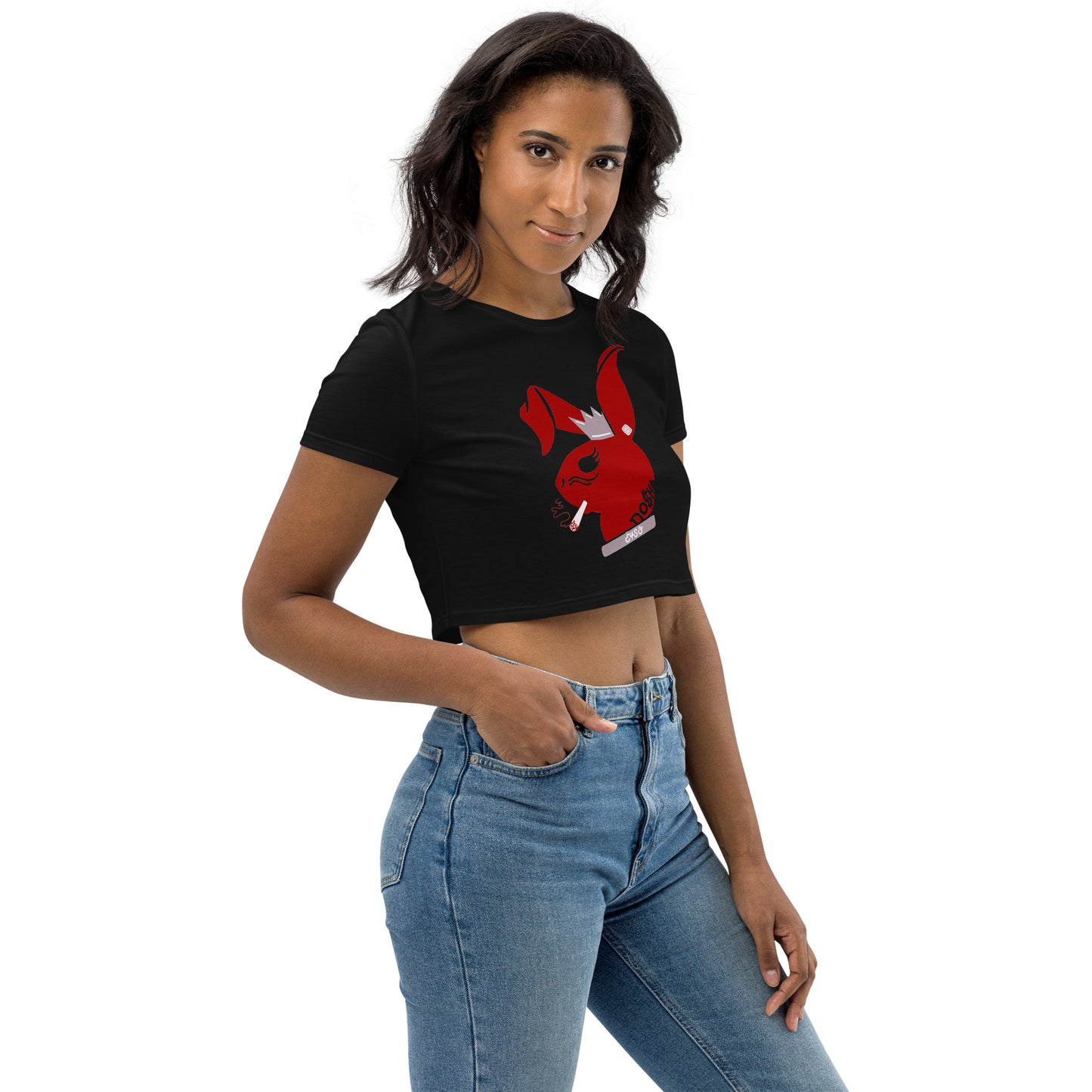 Buzz Rabbit Organic Crop Top