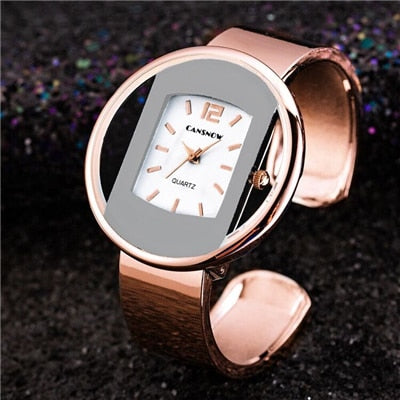 Fashion Gold Stainless Steel Women's Bracelet Bangle Watches 2019 Trends Luxury Brand Ladies Jewelry Watch Bayan Kol Saati Clock