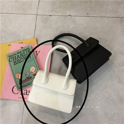 Mini Small Square bag 2020 Fashion New Quality PU Leather Women's Handbag Crocodile pattern Chain Shoulder Messenger Bags