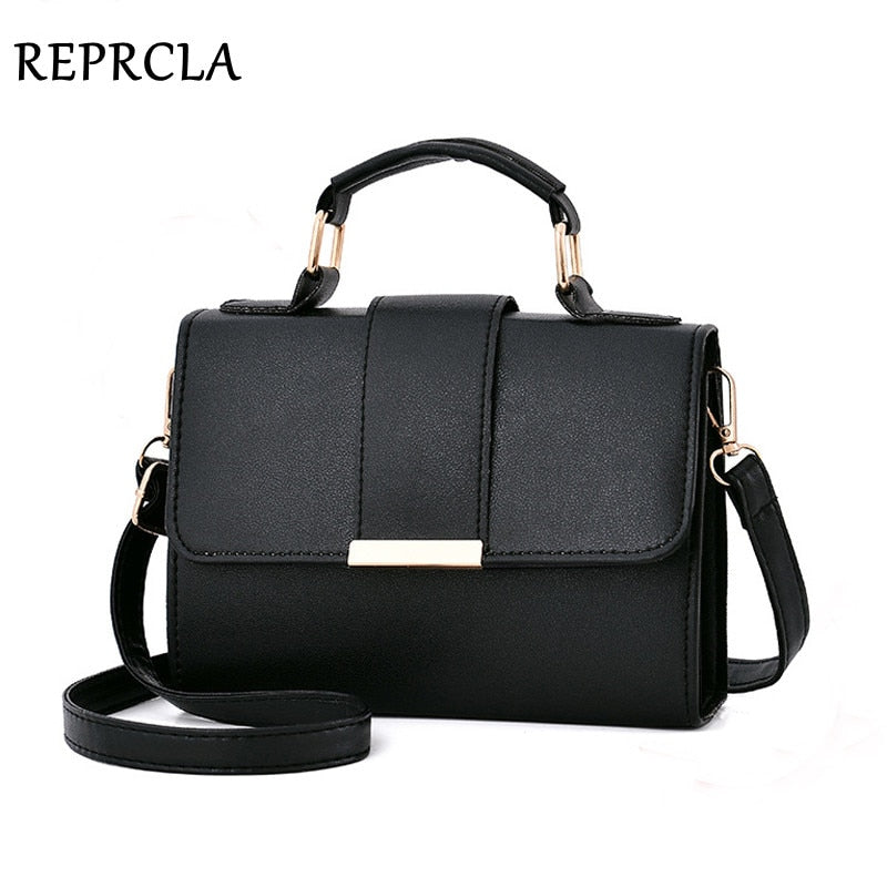 REPRCLA 2020 Summer Fashion Women Bag Leather Handbags PU Shoulder Bag Small Flap Crossbody Bags for Women Messenger Bags