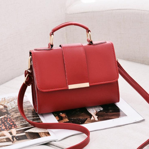 REPRCLA 2020 Summer Fashion Women Bag Leather Handbags PU Shoulder Bag Small Flap Crossbody Bags for Women Messenger Bags