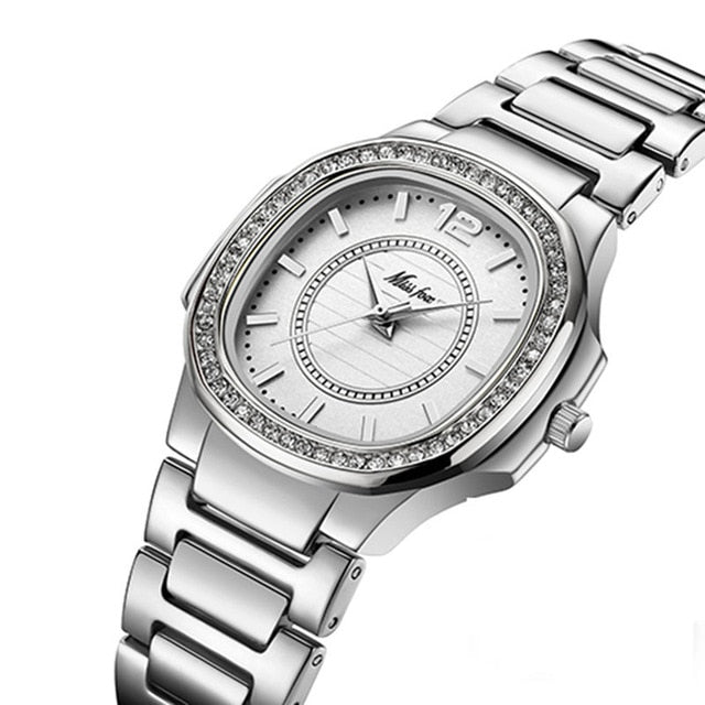 Women Fashion Watch 2020 Geneva Designer Ladies Watch Luxury Brand Diamond Quartz Gold Wrist Watch